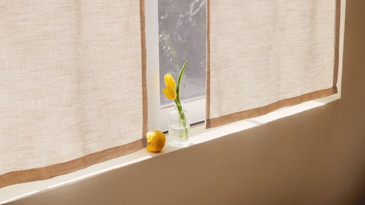 Airlake Versatile Short Curtains Set of 2 with Rod Pockets 26" W x 24" L